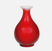 100件郎窑红釉玉壶春瓶