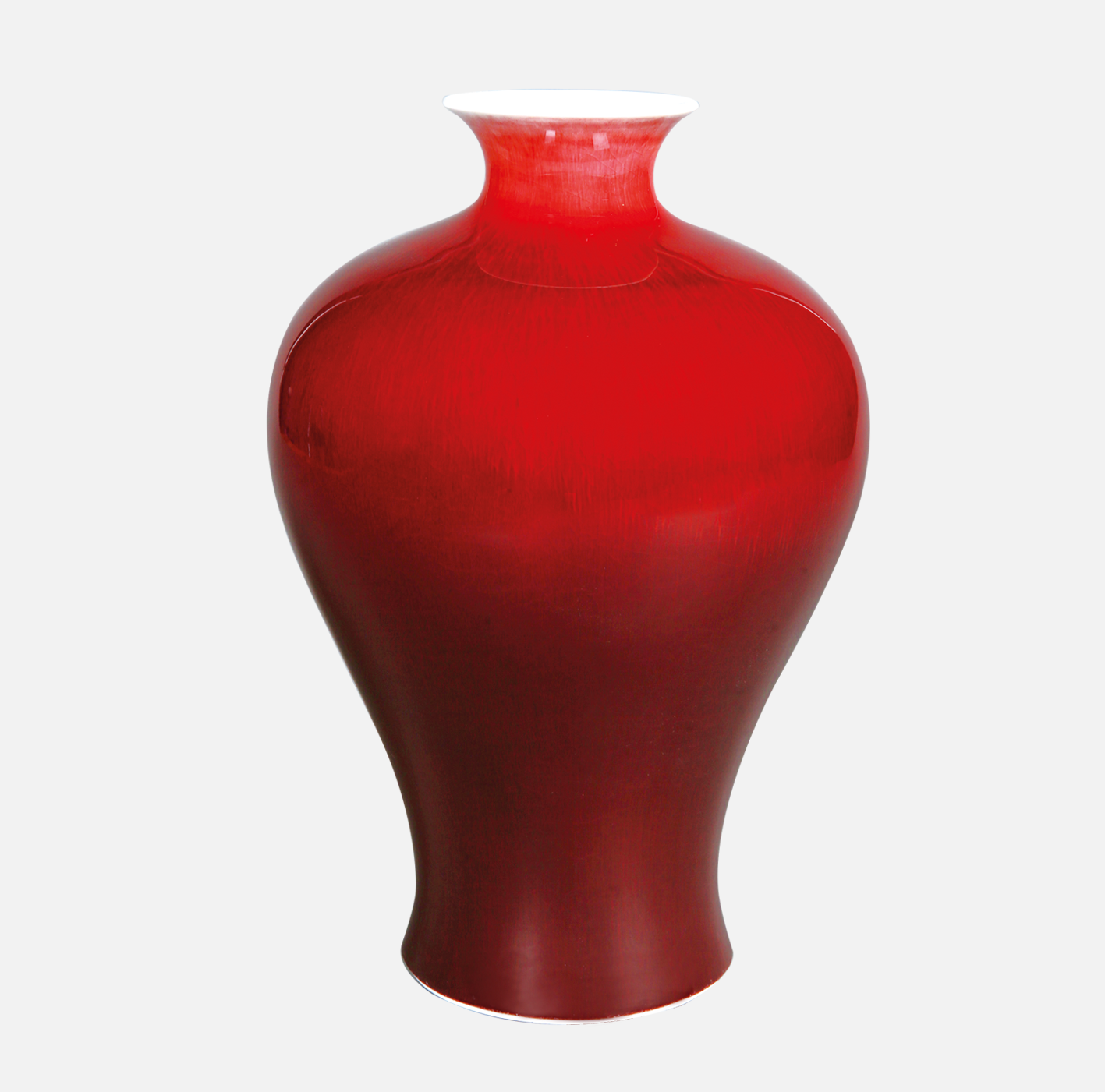 100件郎窑红釉梅瓶