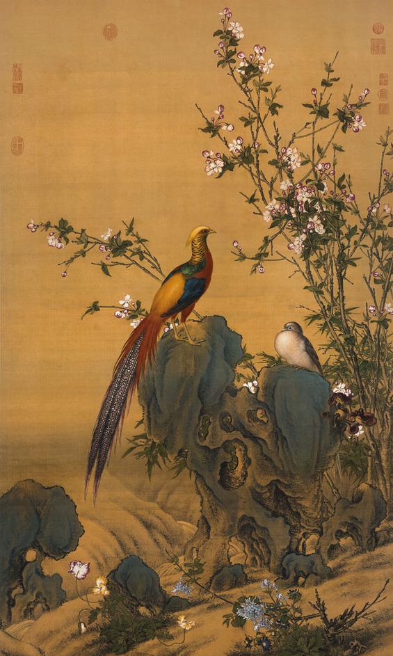 《大吉图》以故宫珍藏十大传世吉庆名画,清代著名宫廷画师郎世宁
