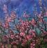 桃园盛境 Grand View of Peach Orchard 100x100cm