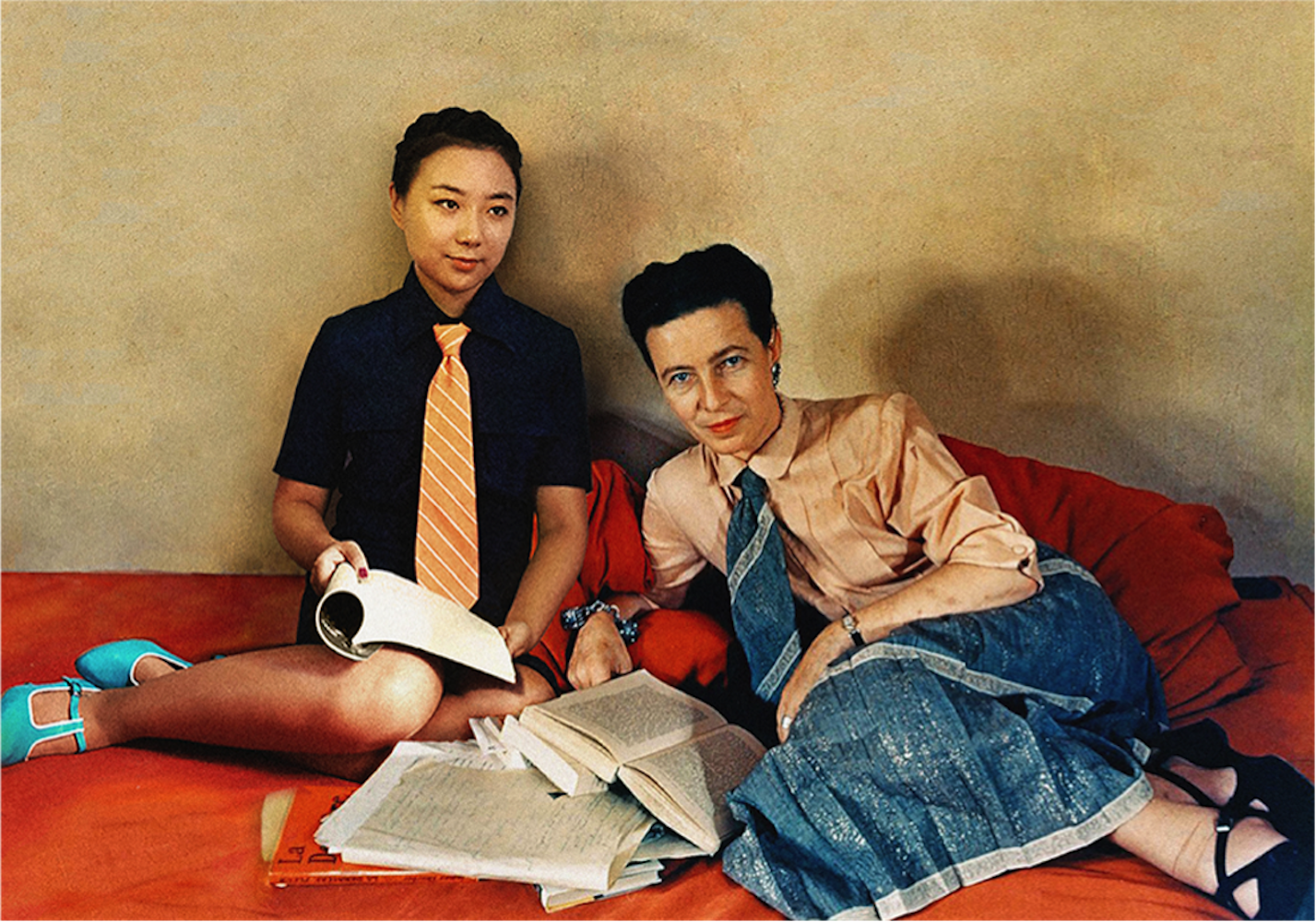 Simone de Beauvoir&Celine; Liu II