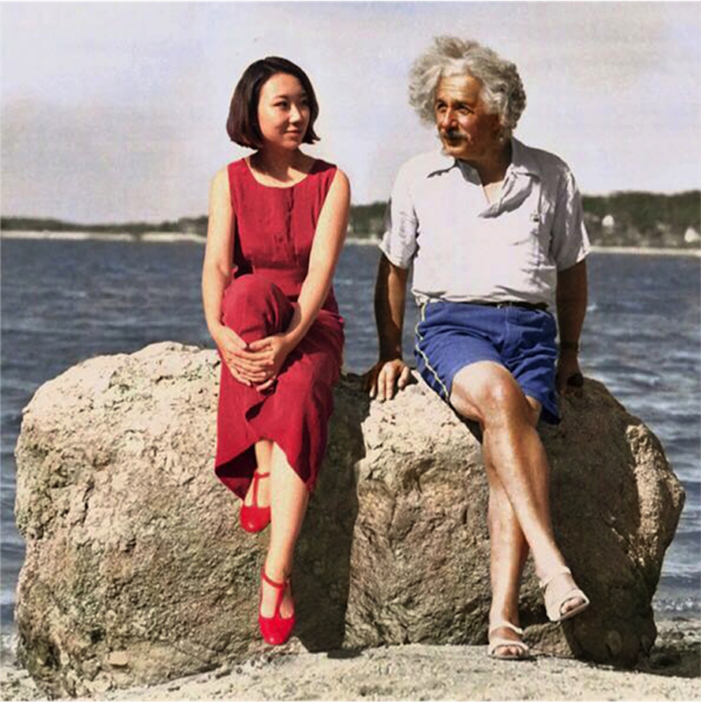 Albert.Einstein & Celine Liu