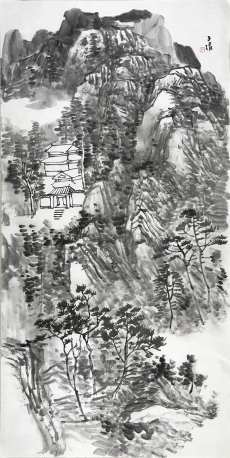 《深山藏古寺》