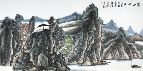 《溪山行舟》