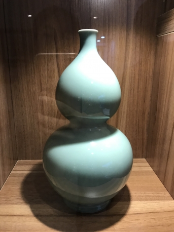 葫芦瓶 龙泉青瓷 张英英作品