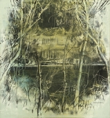 王成《再忆江南之四十九》布面油画58x65cm2008年　