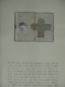 王凯《波依斯笔记》综合材料104x78cm2008年