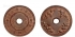 民国五年嘉禾圆孔“GIORGI”签字版铜币试铸样币