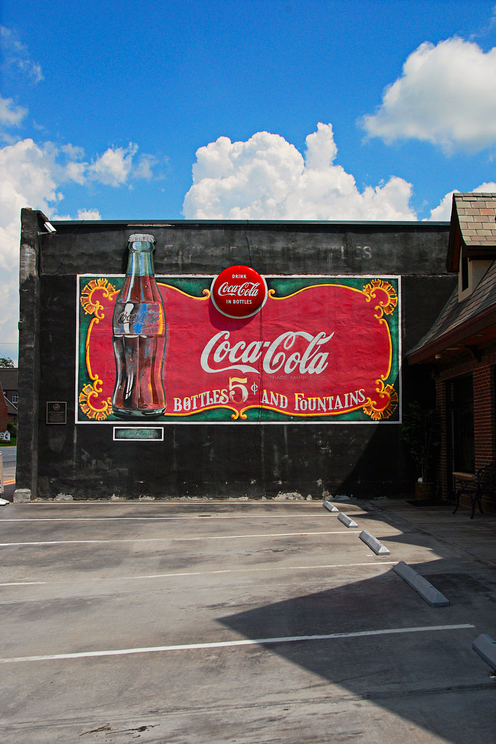 Coca-Cola Mural, Fayetteville