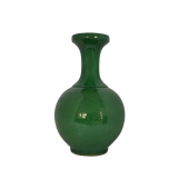 绿釉赏瓶