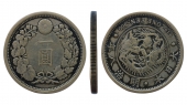 大日本明治八年一圓试铸币