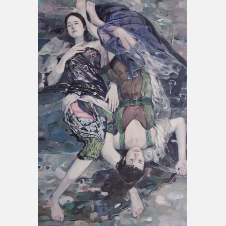 婉溪纱150x110cm2019-2020年戴平均