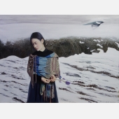 《冬天的故事》120X90油画熊燕(2015)