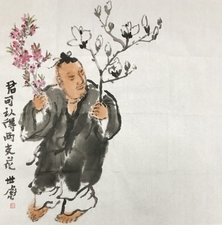 君可认得两枝花