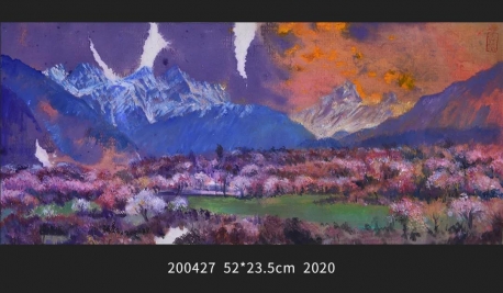 张晨初油画作品200427