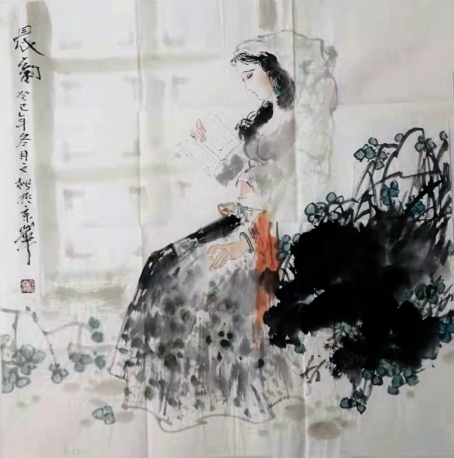 郭文松《晨韵》68X68cm