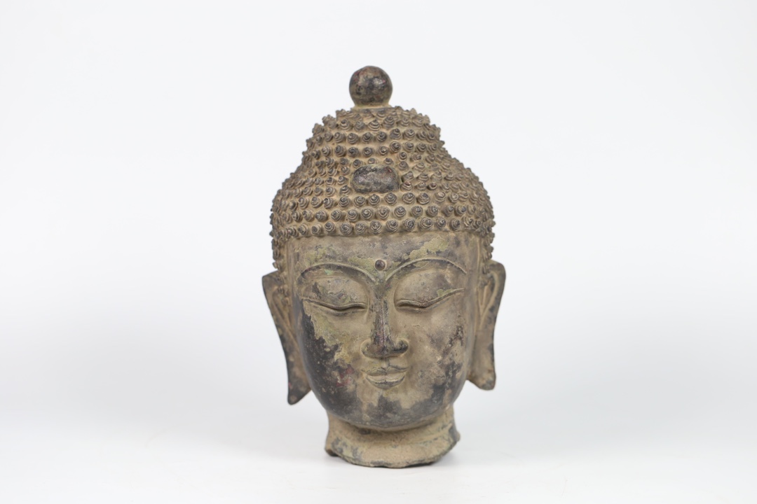 藏传、释迦牟尼佛首像