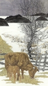 刘扬 动物画《立冬》68x138cm