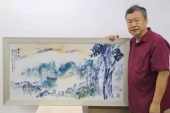 李沃源——阿里山瓷版画