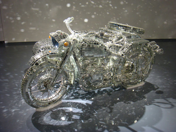 镜子-摩托车