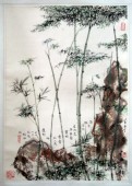竹石图