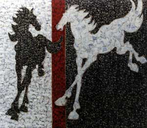 Black Horse-White Horse