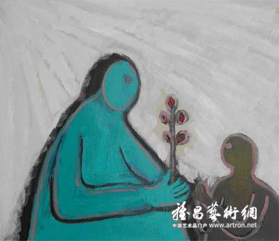 “两位女性，两个世界– 女性对话”克非与阿斯特瑞德•布朗斯基绘画作品联展