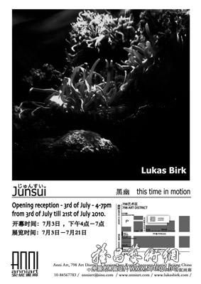 “Junsui 黑幽-在行动”卢卡斯•勃克（Lukas Birk）作品展