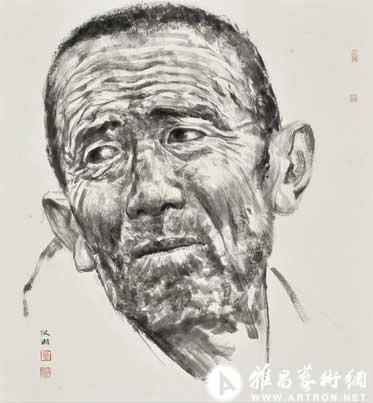 “藏民-藏民”周汉湘水墨画作品展