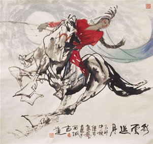 中国当代著名国画家马泉艺精品展