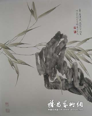 “阳光·季节”骆兆虎花鸟画展