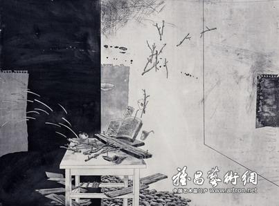 《流逝的记忆》杨越版画作品展