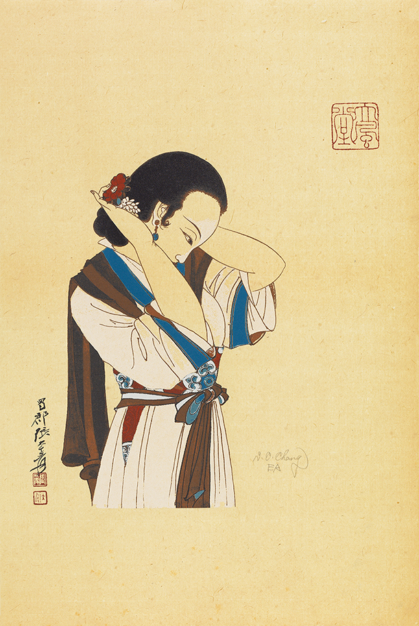 簪花仕女图EA