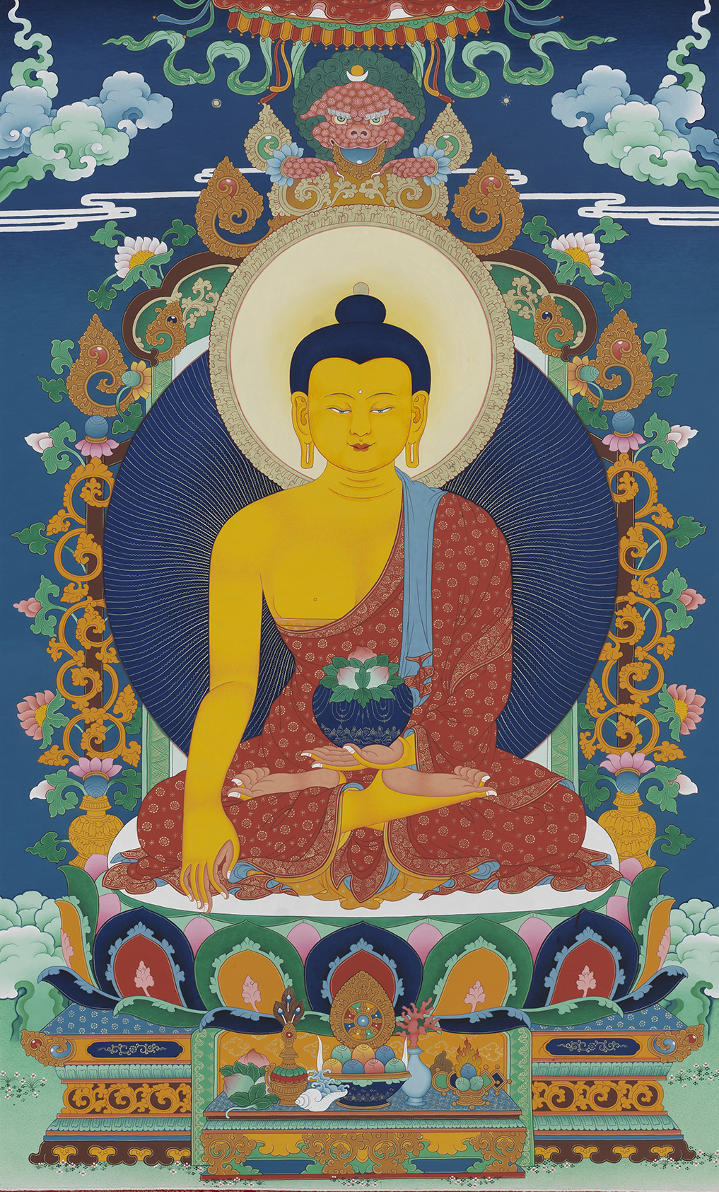 释迦摩尼佛宝座像