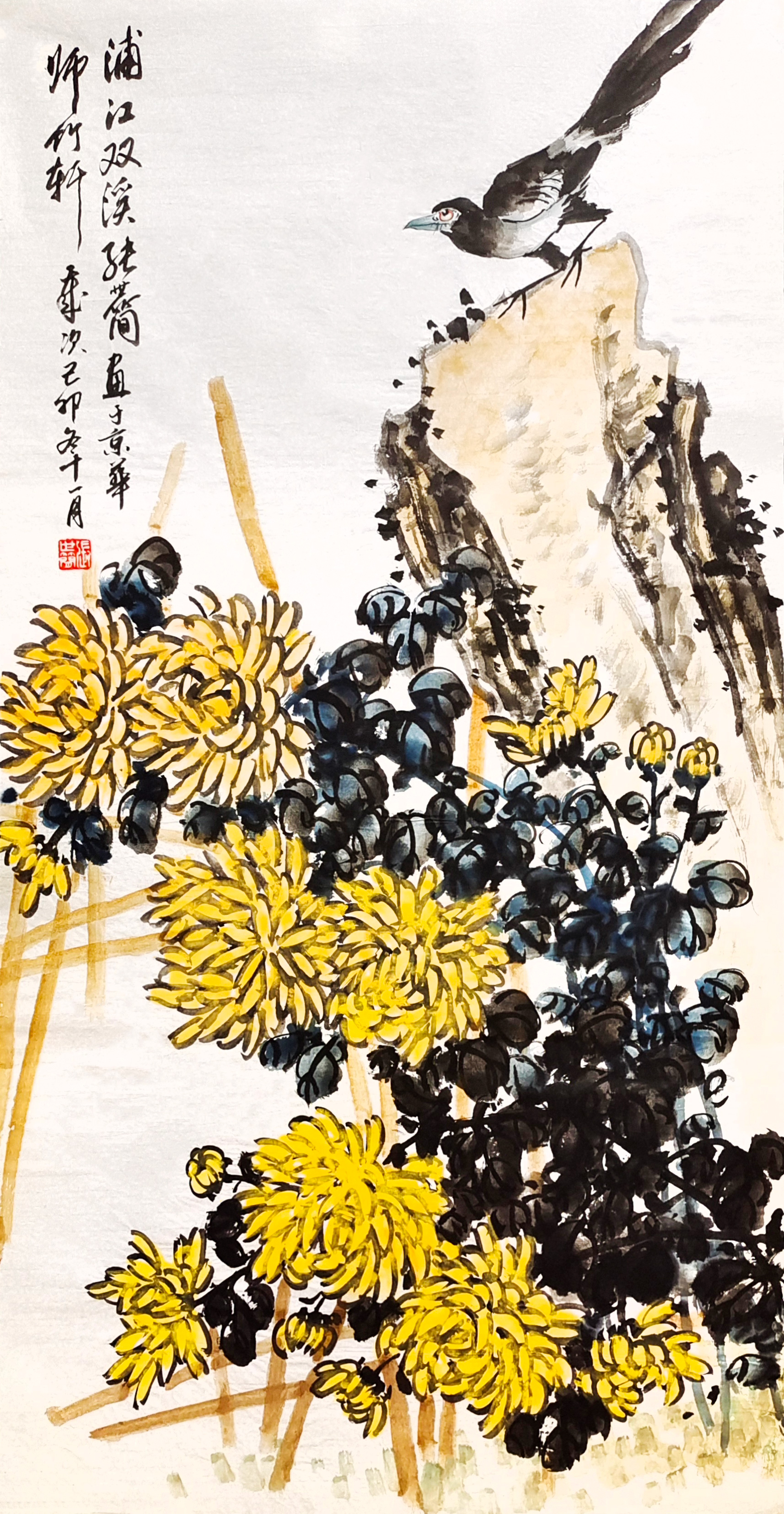 中美协会员 张世简【花鸟】