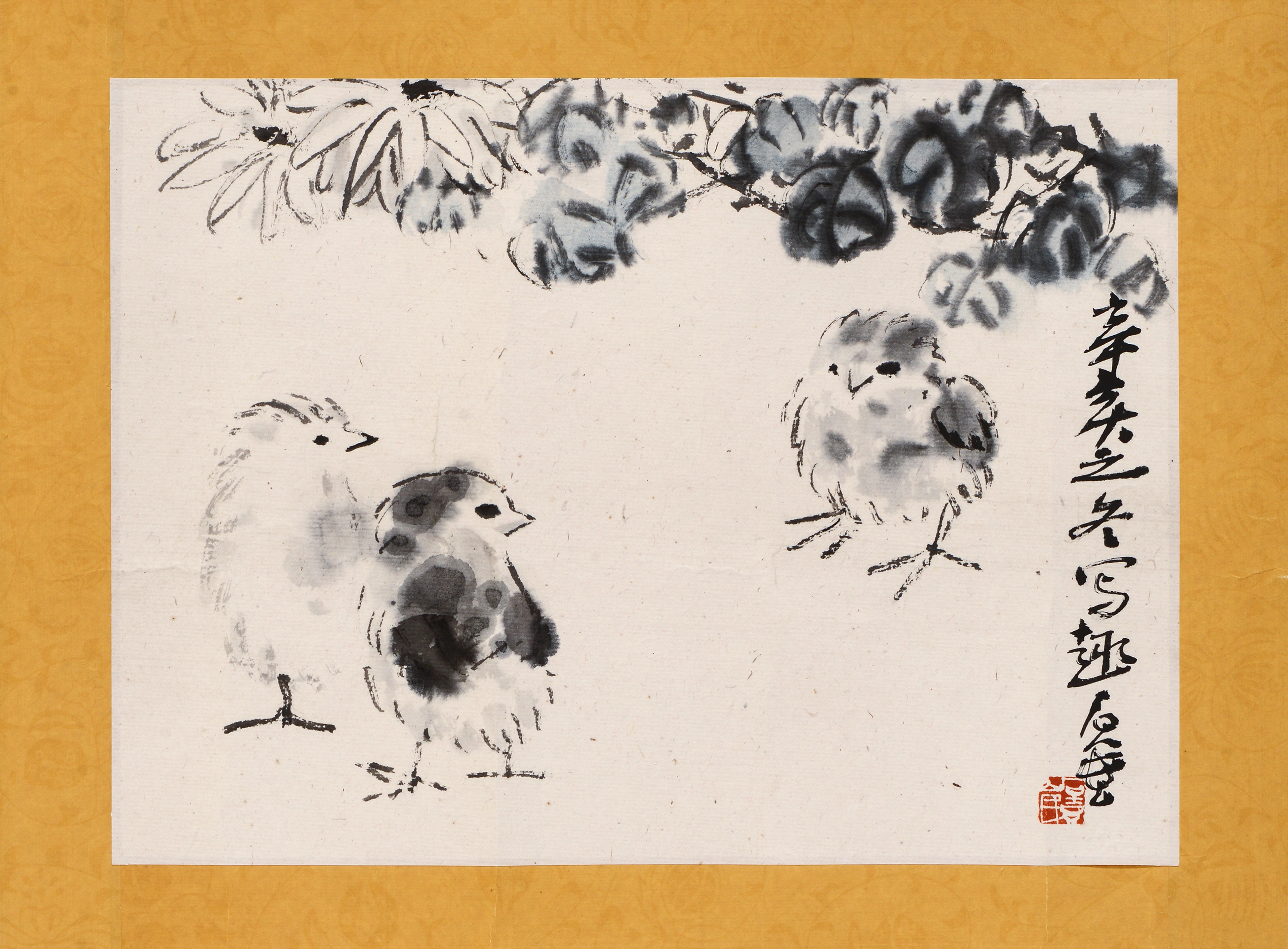 lot0023 雏鸡图