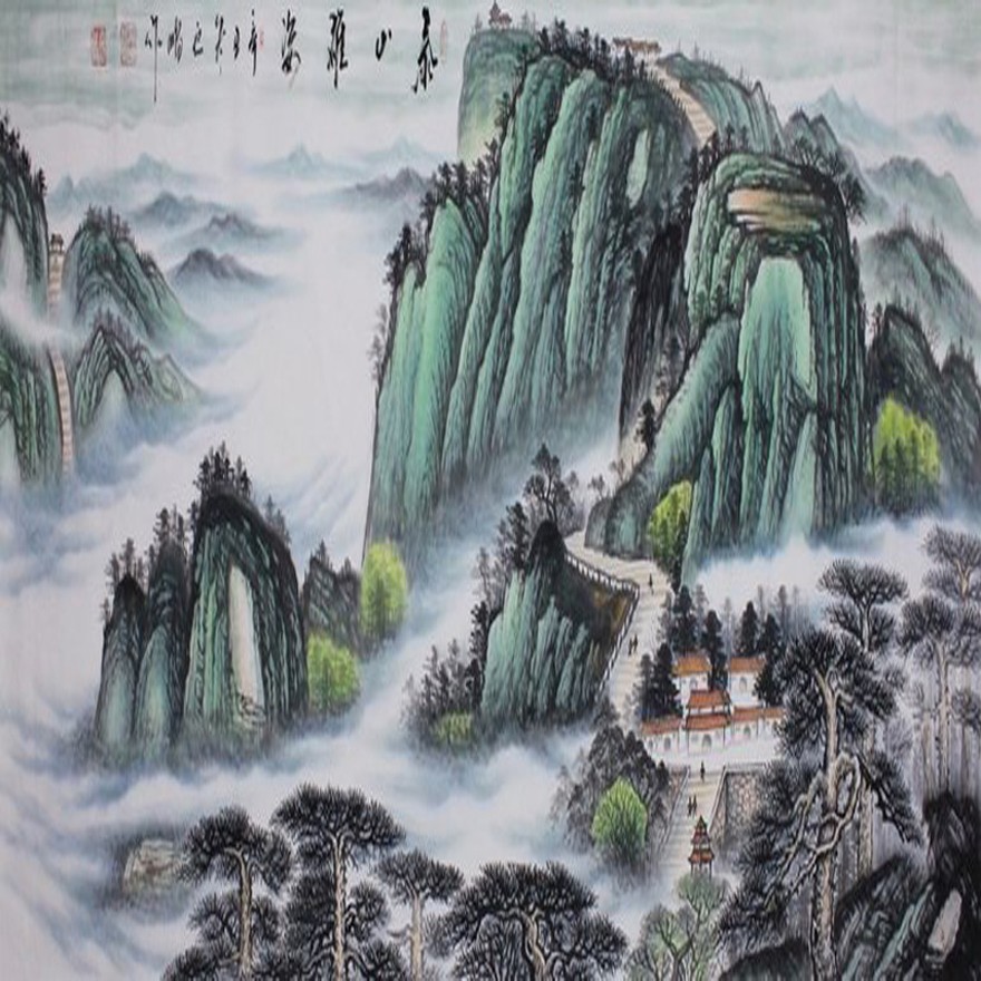 泰山雄姿