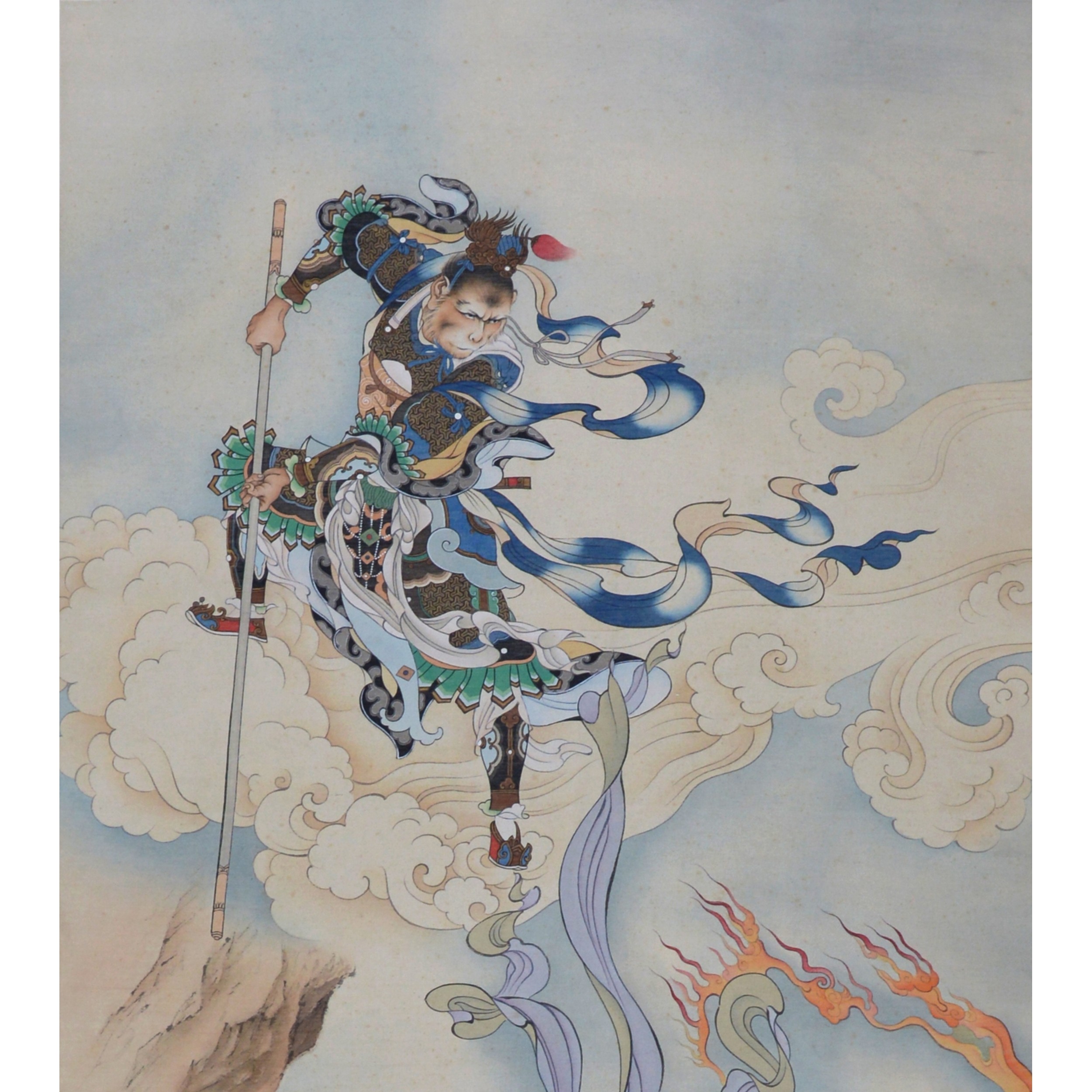 大闹天宫原装裱